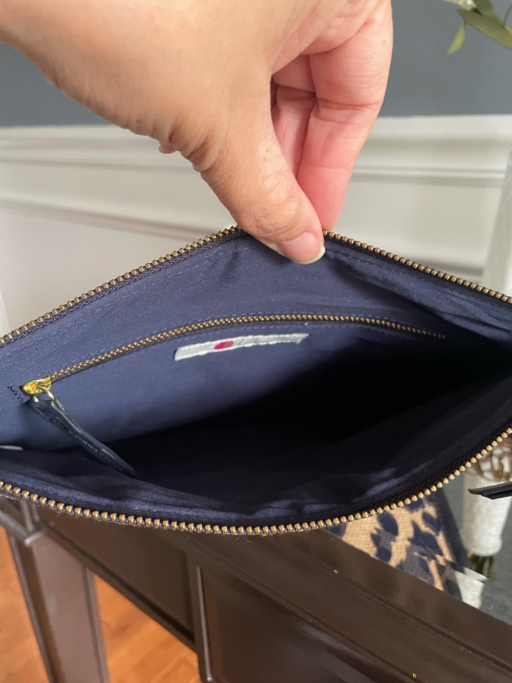 Boden Cheetah Raffia Clutch - Picture 5 of 5